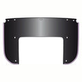 N.Cycle, Beaded Lower Window Black For Harley-Davidson
