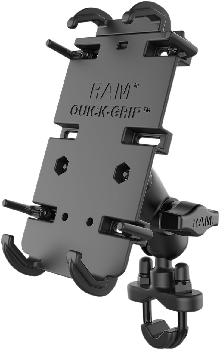 RAM Mount XL Quick Grip Phone Mount With U-Bolt Base RAM-B-149ZA-PD4