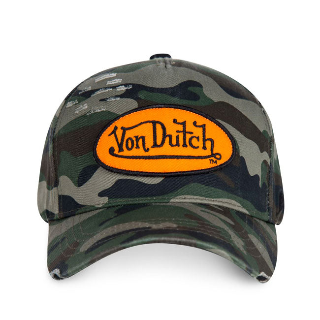 Von Dutch Baseball Cap Camo Hat