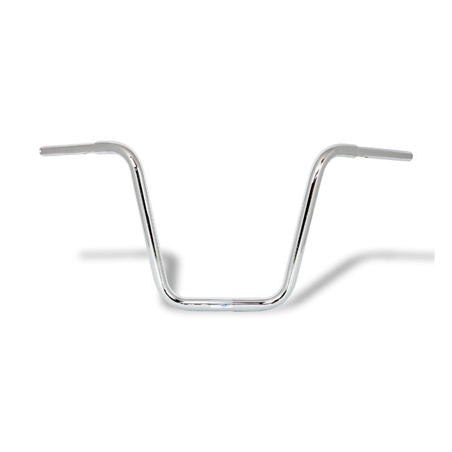 Fehling 1-1/4" Apehanger Chrome 40cm High For Harley-Davidson