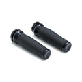 KURYAKYN, THRESHER GRIPS. SATIN BLACK FOR HARLEY-DAVIDSON