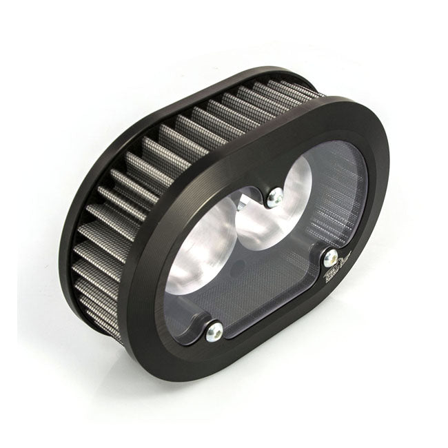 Free Spirits High Flow Air Cleaner Kit Black For Harley-Davidson
