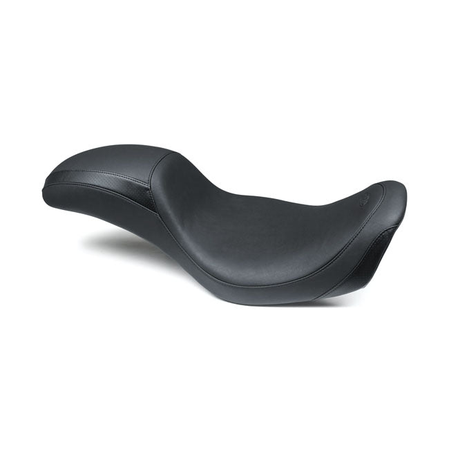 Mustang, Hightail Fastback Seat Black For Harley-Davidson