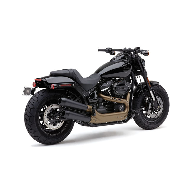 Cobra, El Diablo Slip-On Mufflers Black For Harley-Davidson