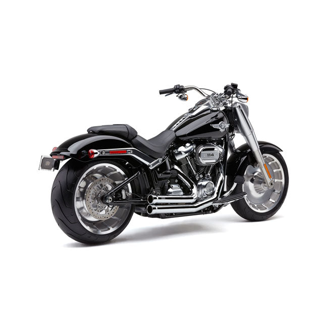 Cobra Speedster 909 Exhaust System Chrome For Harley-Davidson