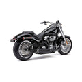 Cobra Speedster Shorts Rpt Exhaust Black For Harley-Davidson