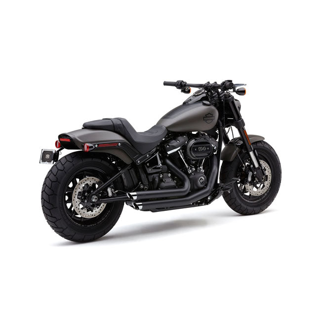 Cobra Speedster Slashdown Exhaust Black For Harley-Davidson
