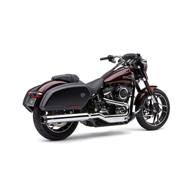 Cobra Dual Cut 4" Slip-On For Harley-Davidson