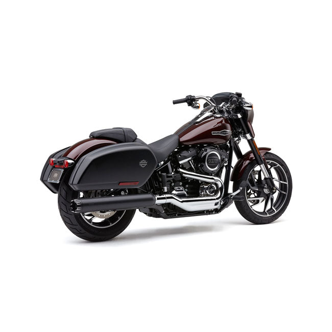Cobra Dual Cut 4" Slip-Ons For Harley-Davidson
