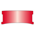 Nc Replacement Adjustable Lower Window Red For Harley-Davidson