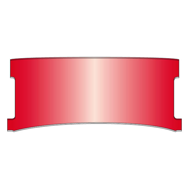 Nc Replacement Adjustable Lower Window Red For Harley-Davidson