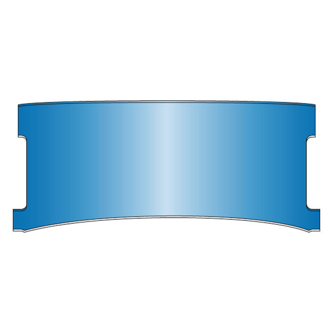 Nc Replacement Adjustable Lower Window, Blue For Harley-Davidson