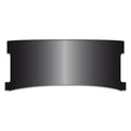Nc Replacement Adjustable Lower Window Black For Harley-Davidson