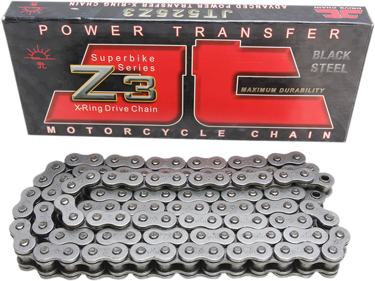 JT CHAINS JT DRIVE CHAINS CHAIN X-RING 525 X 118 ST