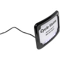 CURVED 3-HOLE LICENSE PLATE MOUNTS WITH LIGHTED FRAME FOR HARLEY-DAVIDSON
