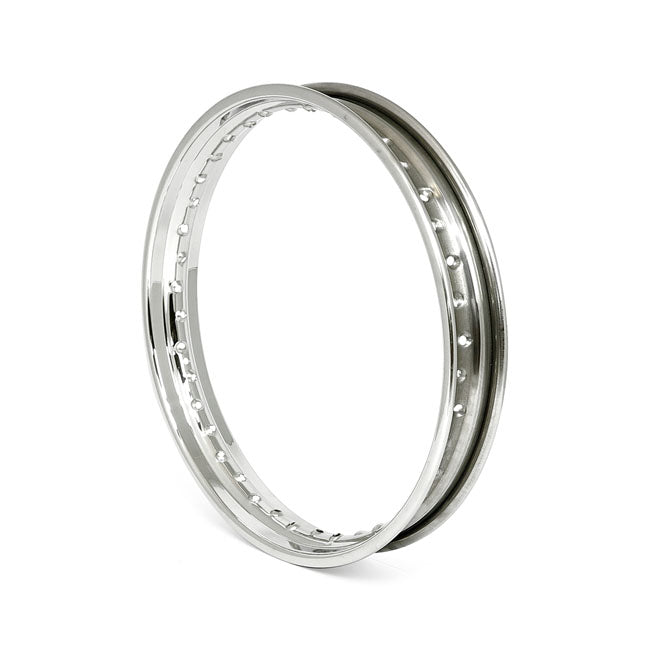 Front Rim for Harley-Davidson 21" x 2.15" Stainless Front Rim Chrome