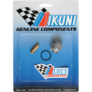 MIKUNI HSR4 MAIN JET EXTENSION KIT FOR HARLEY-DAVIDSON Increases amount of fuel to float bowl

Completely submerges main jet within extender, eliminating chance of air bubbles getting through

Made in Japan

HSR4 MAIN JET EXTENSION KIT