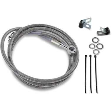 EXTENDED LENGTH STAINLESS STEEL BRAKE LINE KITS FOR HARLEY-DAVIDSON