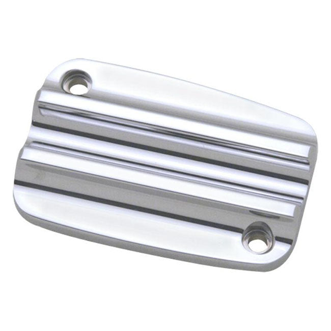 Covingtons Clutch Master Cylinder Cover Finned Chrome For Harley-Davidson