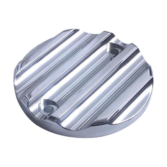 Covingtons Point Cover Finned Chrome For Harley-Davidson