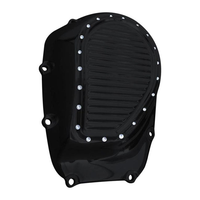 Covingtons Cam Cover Dimpled Black For Harley-Davidson