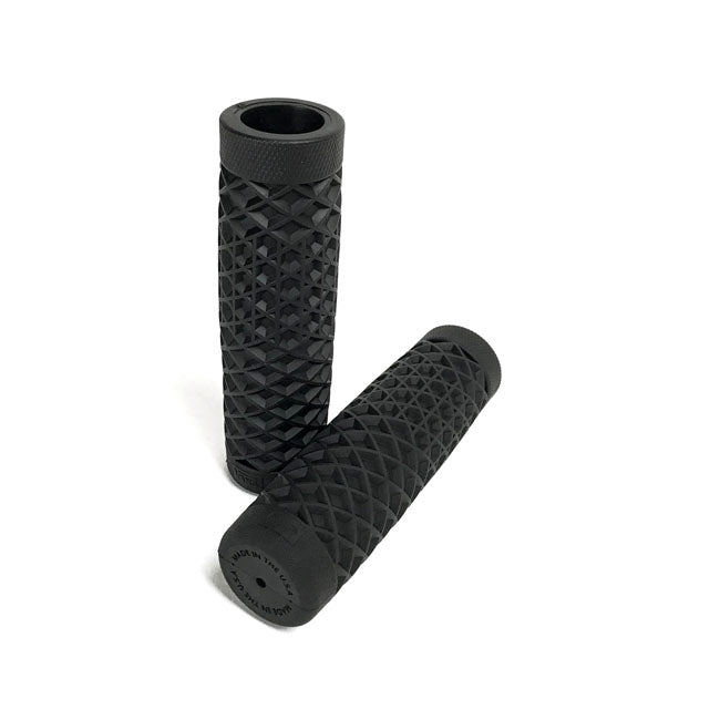 Vans X Cult, Waffle Handlebar Grip Set Black For Harley-Davidson