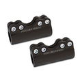 Ness Molular Billet Handlebar Clamp Black 1-1/4" For Harley-Davidson