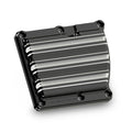 Ness 10-Gauge Transmission Top Cover Black For Harley-Davidson