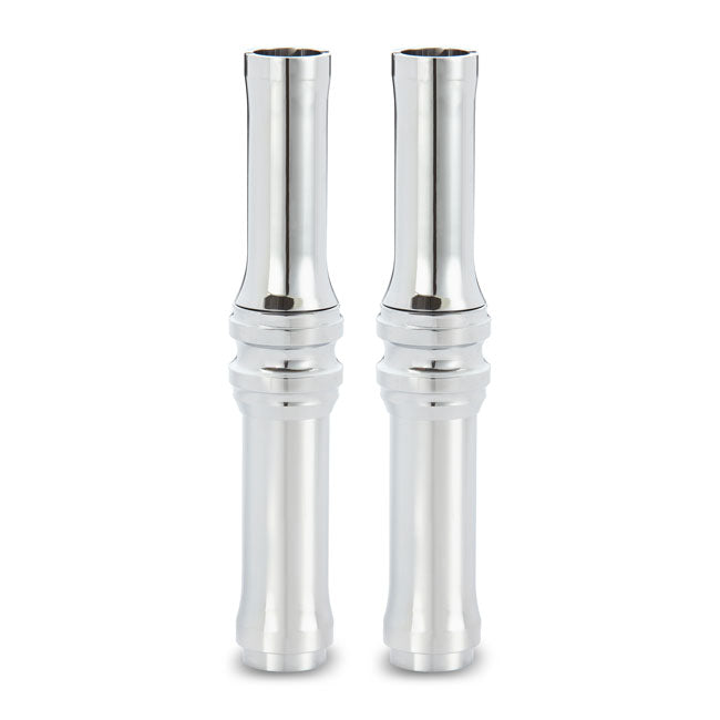 Ness 10-Gauge Pushrod Covers Chrome For Harley-Davidson