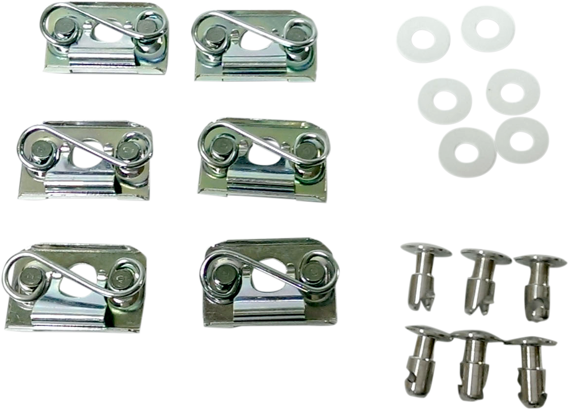 CYCLE PERFORMANCE PROD. QUIK-FASIN'™ KITS FASTENER OVAL W/CLIP RACE