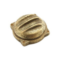 Wannabe Choppers Cv-Cover Ribbed Brass For Harley-Davidson