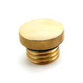 Wannabe Choppers Smooth Gascap Brass For Harley-Davidson