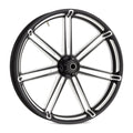 Ness Rim 7-Valve 6.25 X 17 Black For Harley-Davidson