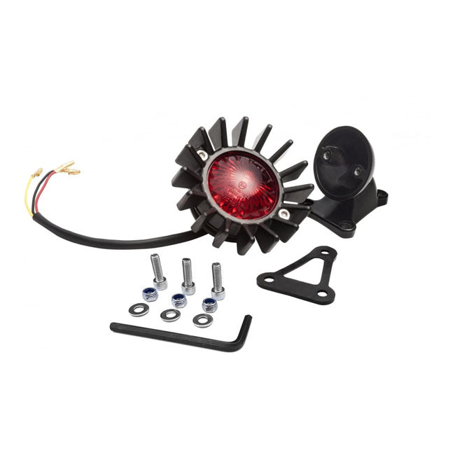 Motone Big Fin Tail Light With Fender Mount
