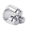Motone, Micro Switch With 3 Buttons. Chrome