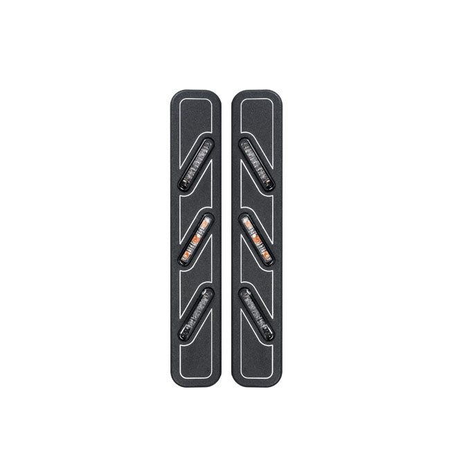 Killer Custom 3 In 1 "Frame" Led Taillight/Turn Signals Comb For Harley-Davidson