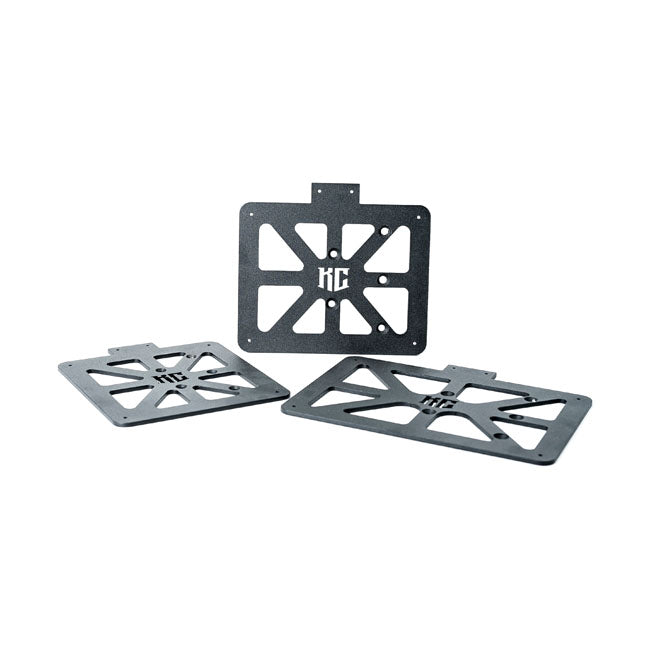 Killer Custom, 'Web' License Plate Holder For Germany For Harley-Davidson