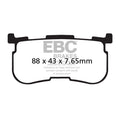 Ebc V-Pad Set Rear For Harley-Davidson