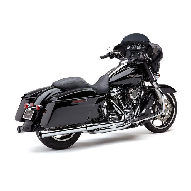 Cobra 3" Slip-Ons Rpt Chrome For Harley-Davidson