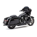 Cobra 3" Slip-Ons Rpt Black For Harley-Davidson