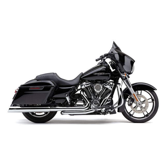 Cobra True Dual Headpipes Chrome For Harley-Davidson