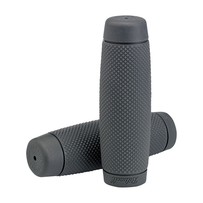 Biltwell 1" Tpv Grips Recoil Grey For Harley-Davidson