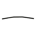 Hh Drag Style Wide Handlebar 1" Black For Harley-Davidson