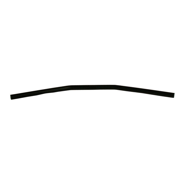 Hh Drag Style Wide Handlebar 1" Black For Harley-Davidson