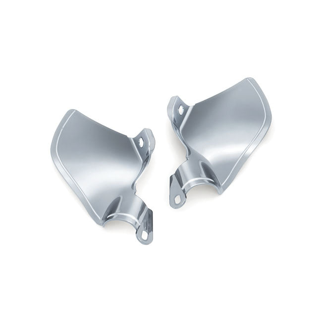 Kuryakyn Saddle Shields Reflective Smoke For Harley-Davidson