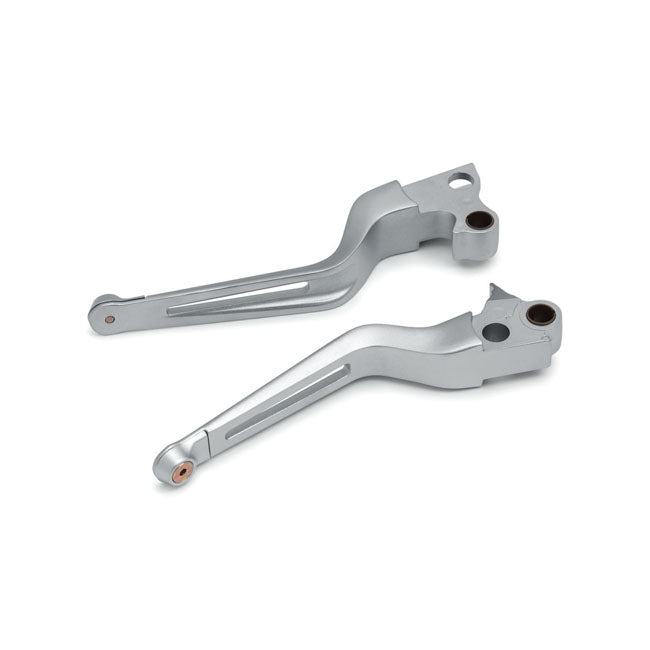 Kuryakyn Dillinger Levers Silver For Harley-Davidson