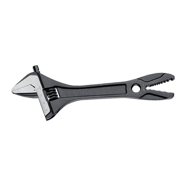 Teng Tools Adjustable Wrench, Extra Rear Opening For Harley-Davidson