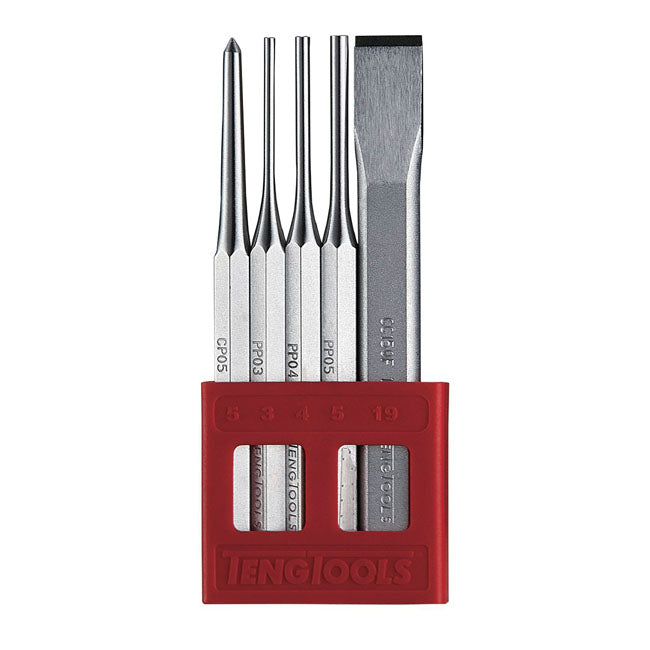 Teng Tools Center Point And Chisel Set For Harley-Davidson