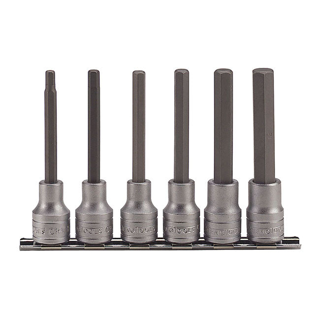 Teng Tools Long Allen Head Sockets For Harley-Davidson
