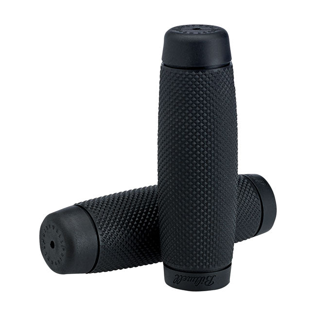 Biltwell 1" Tpv Grips Recoil Black For Harley-Davidson